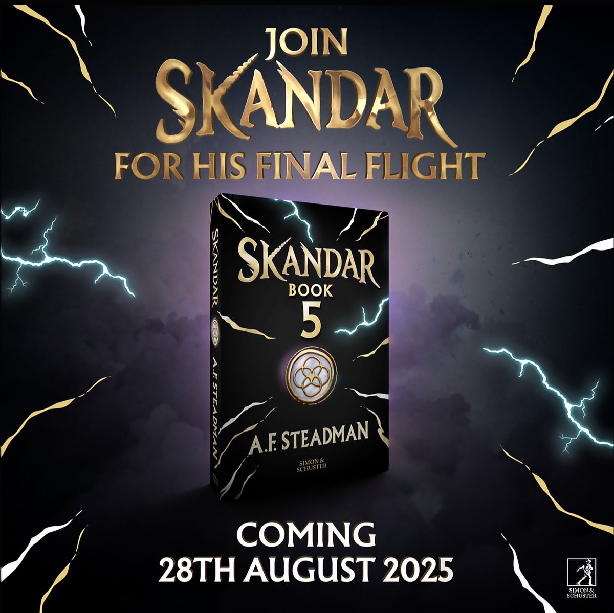 “Spirit is the beginning and end of every story….” Join Skandar for his final flight on 28th August 2025 🤍

Pre-orders are now live linktr.ee/afsteadman