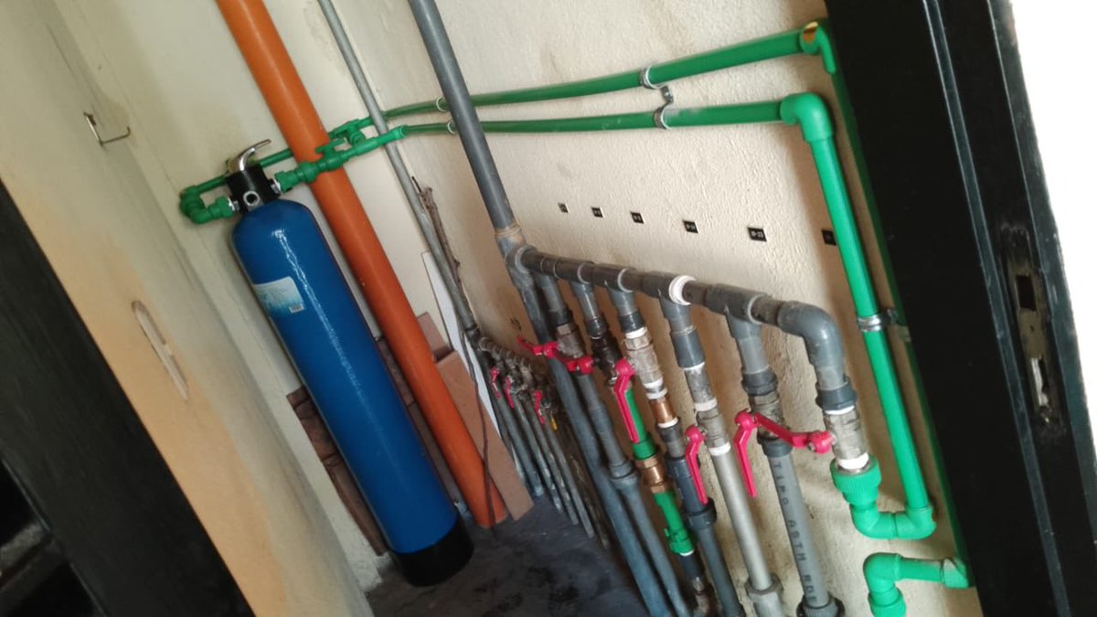venetanque's tweet photo. Sistema de filtro desbarrador para limpiar el agua que te llega a casa #filtros #agua #plomeria #termofusion https://t.co/dTeyytF2L3