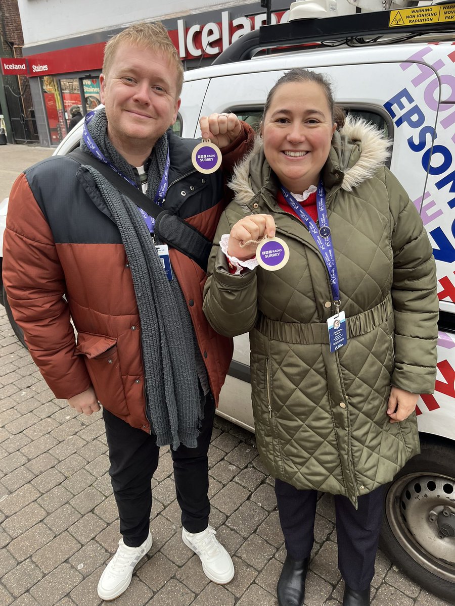 melisa (@melmontagnon) on Twitter photo So lovely chatting to lots of people in #Staines today on the <a href="/BBCSurrey/">BBC Surrey</a> #baubletour. Thanks to all I met including Joana & Andy from <a href="/Visit_Staines/">Visit Staines</a> #presenter #producer So lovely chatting to lots of people in #Staines today on the <a href="/BBCSurrey/">BBC Surrey</a> #baubletour. Thanks to all I met including Joana & Andy from <a href="/Visit_Staines/">Visit Staines</a> #presenter #producer
