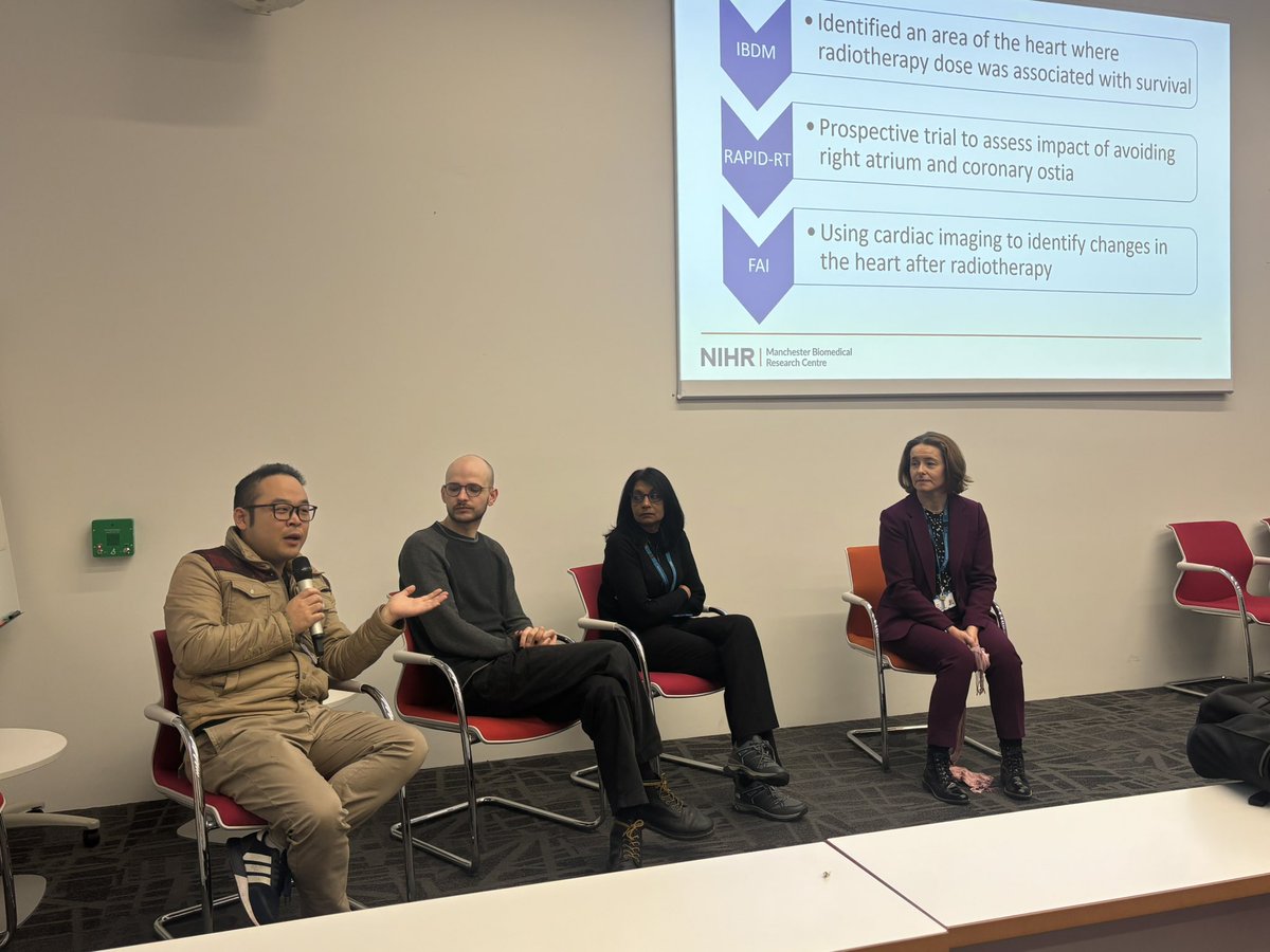 Emma Thorpe (@ethorpe76) on Twitter photo Short AI panel session before a networking break <a href="/ManchesterBRC/">NIHR Manchester Biomedical Research Centre</a> #cancercluster #labskillshare Short AI panel session before a networking break <a href="/ManchesterBRC/">NIHR Manchester Biomedical Research Centre</a> #cancercluster #labskillshare