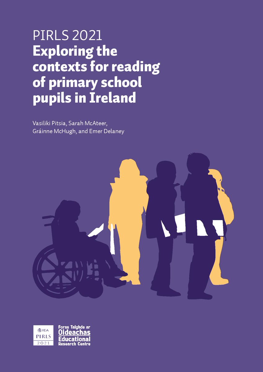 🚨Our new #PIRLS report, PIRLS 2021: Exploring the contexts for reading of primary school pupils in Ireland, has just been published!

🔗Report: doi.org/10.70092/16918…
🔗 Infographics &amp; Appendices: erc.ie/studies/pirls-…

#PIRLS2021 #Reading #Ireland #PrimaryEducation