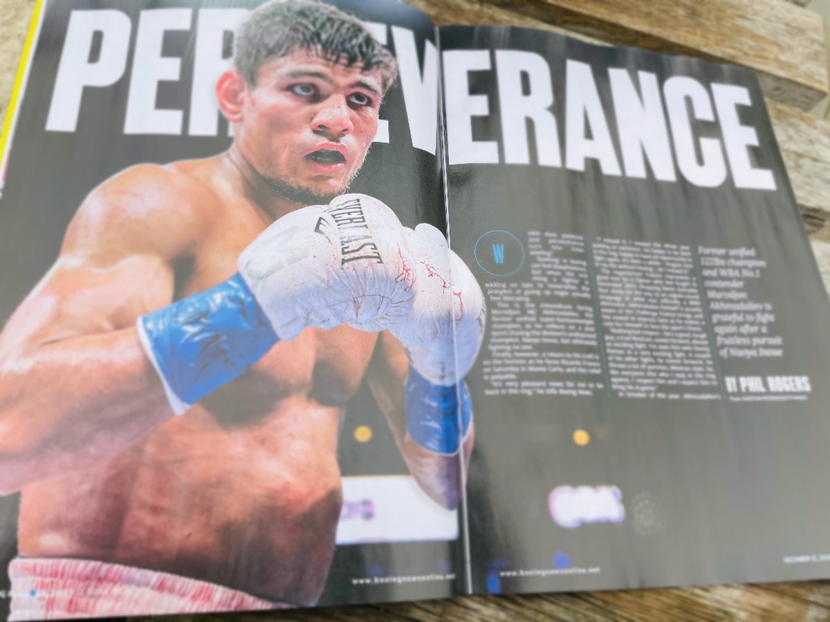 In this week’s <a href="/BoxingNewsED/">Boxing News</a> I speak with Murodjon “MJ” Akhmadaliev ahead of his fight with Ricardo Espinoza Franco this weekend in Monte Carlo. 
His first fight in a year, he talks about waiting around for Naoya Inoue &amp; his plans to become a world champion once again.