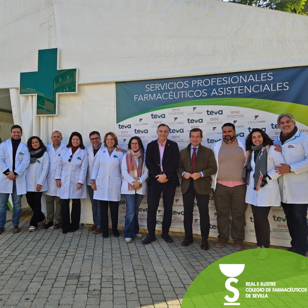 Además, ayer participamos en la carpa de <a href="/SEFAC_aldia/">SEFAC</a> , en colaboración con <a href="/TevaFarmacia/">TevaFarmacia</a> , promoviendo iniciativas de salud y destacando el impacto positivo de la farmacia en la vida de las personas. 💊✨