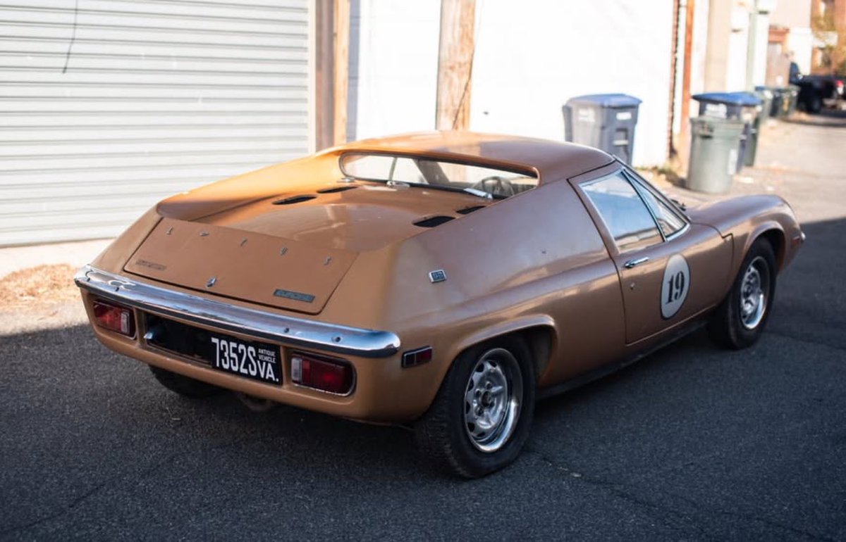 1971 Lotus Europa S2 with 20K miles for $10,000 …