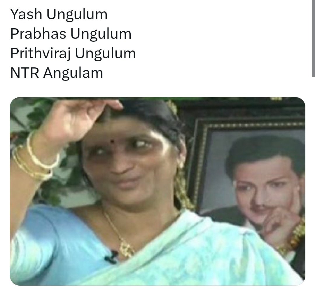 CheKalyann's tweet photo. @VivekVital3 Thatha moggaki putina sare angulam unnadu papam akramam LK zoonear https://t.co/5A2G7XgsJY