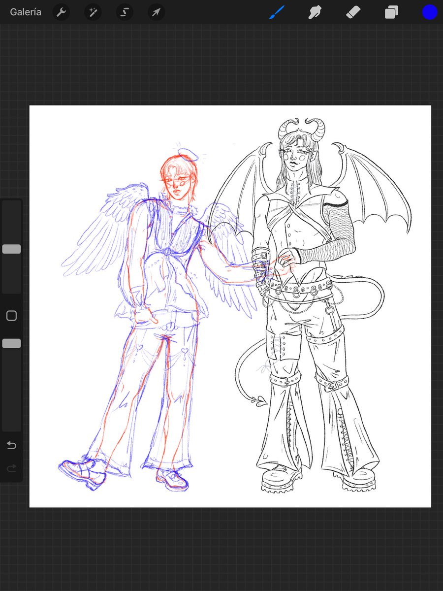Luucius1's tweet photo. Jimin angel????? thats right #jikookfanart https://t.co/ped0DNyXjK