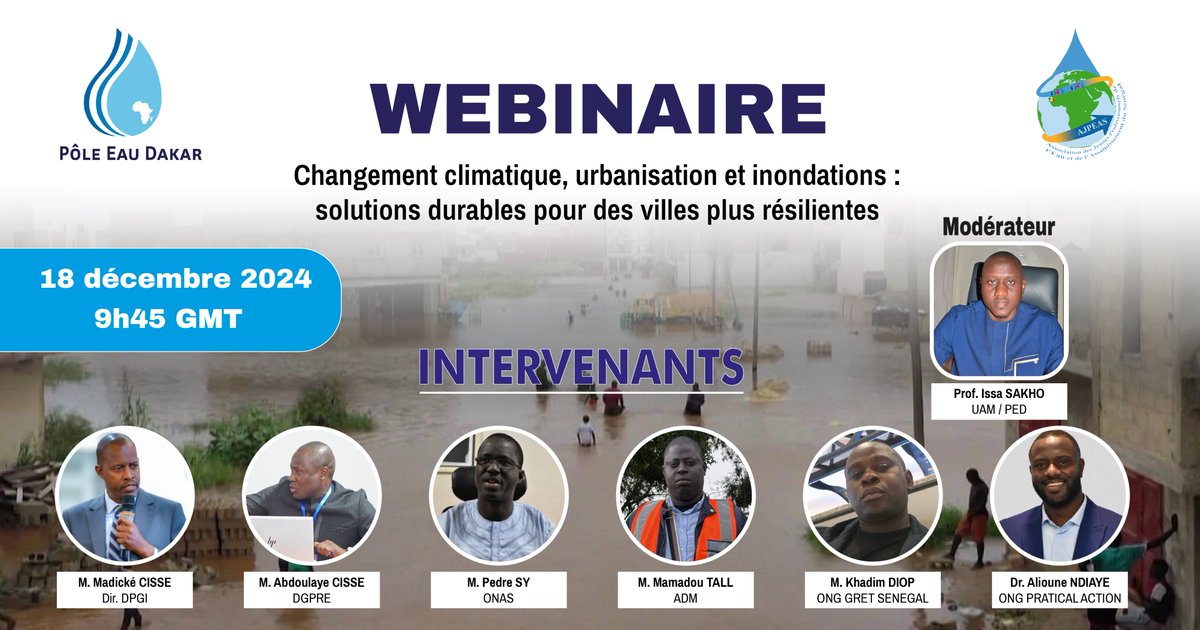 Pôle Eau Dakar tweet media