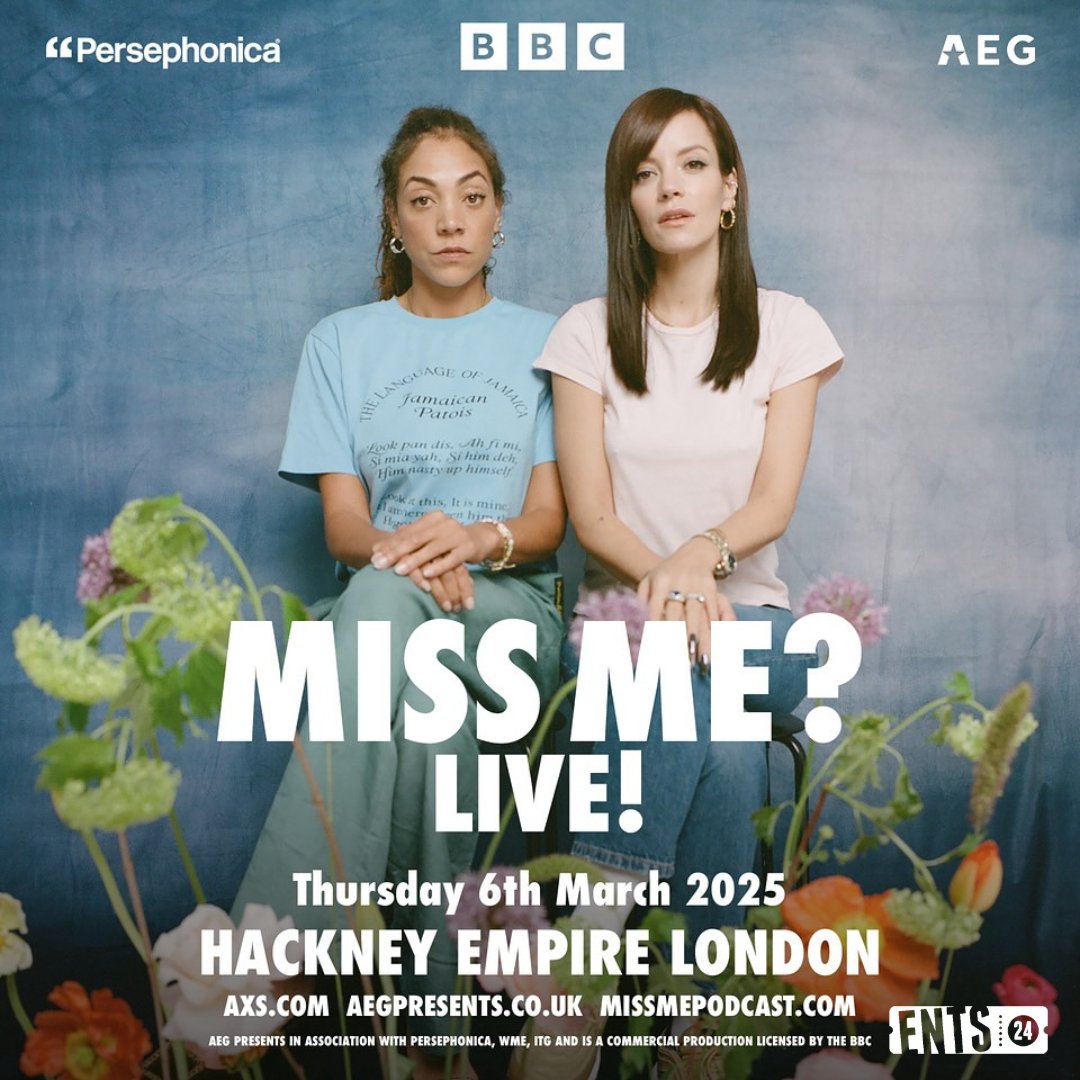 🎙️ <a href="/lilyallen/">Lily Allen</a> and <a href="/miquitaoliver/">Miquita Oliver</a> are bringing their Miss Me? podcast to the stage! 🔥 Join them for an evening of sharp, hilarious, and unfiltered conversation.
🎟️ Tix available Fri Dec 13th at 10am – don’t miss out! 👉 ents24.com/uk/tour-dates/…
#LivePodcast #HackneyEmpire #ents24