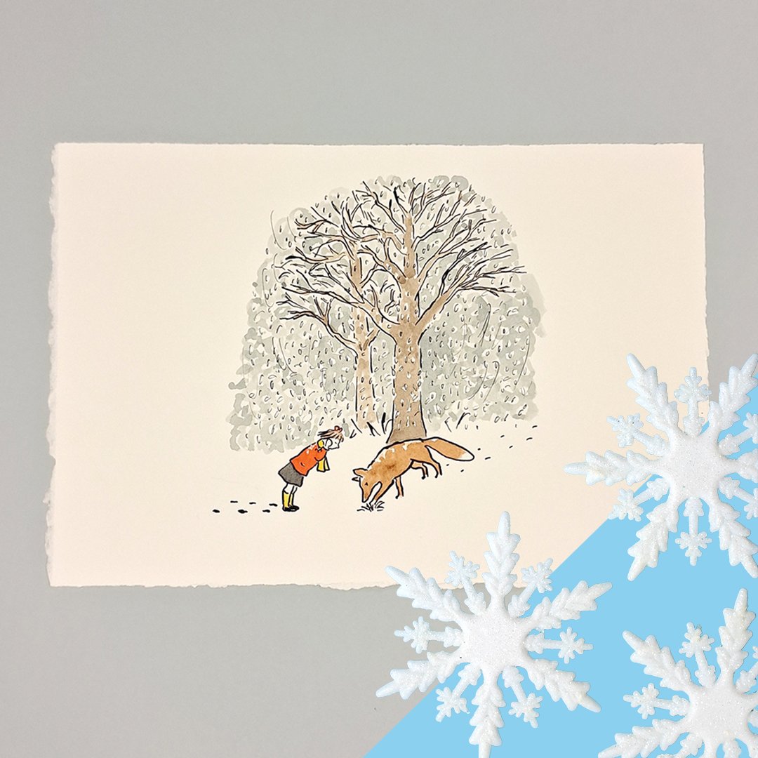 🎁#ADVENT! Dag 22: Winterse tekeningen van Patsy Backx, die op vijftigjarige leeftijd debuteerde met haar eerste eigen prentenboek. Deze plaatjes komen uit haar tweede boek Fientje, een wintersprookje. ❄️
Bekijk hier meer: literatuurmuseum.nl/nl/advent-22-d…