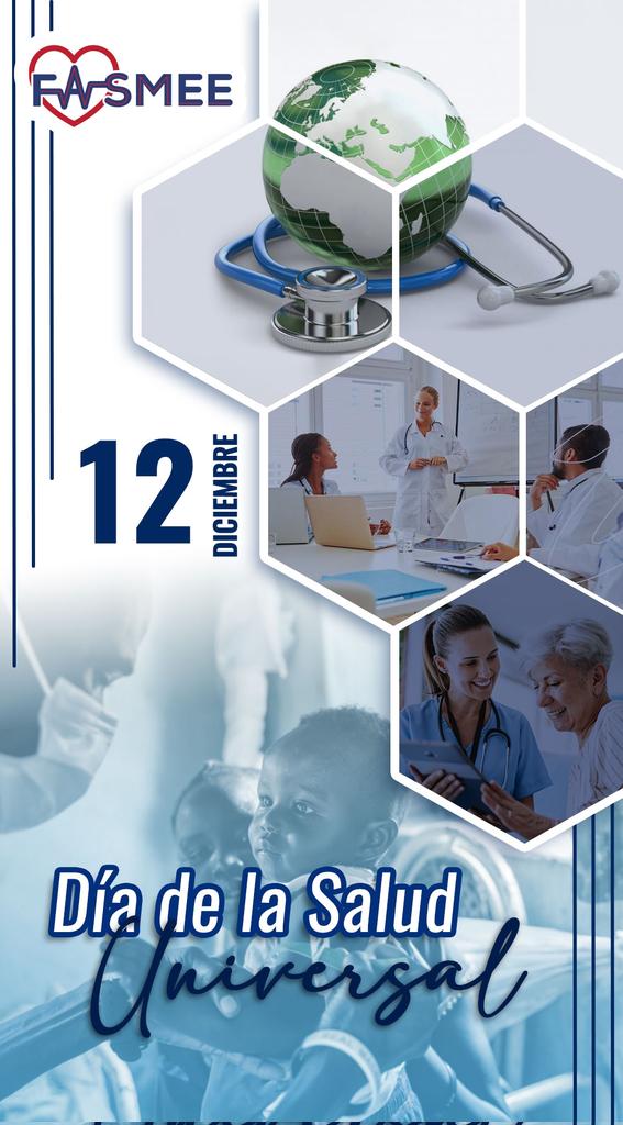 #12Dic
El Día de la Salud Universal, el 12 de diciembre, es una oportunidad para alzar las voces y compartir la situación de personas, familias y comunidades que aún carecen de acceso y cobertura a servicios de salud esenciales, integrales y de calidad, basados en la (APS).