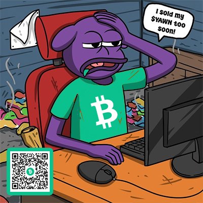 GM
It happens sometimes, just stay $YAWN
#BCH #Cashtokens