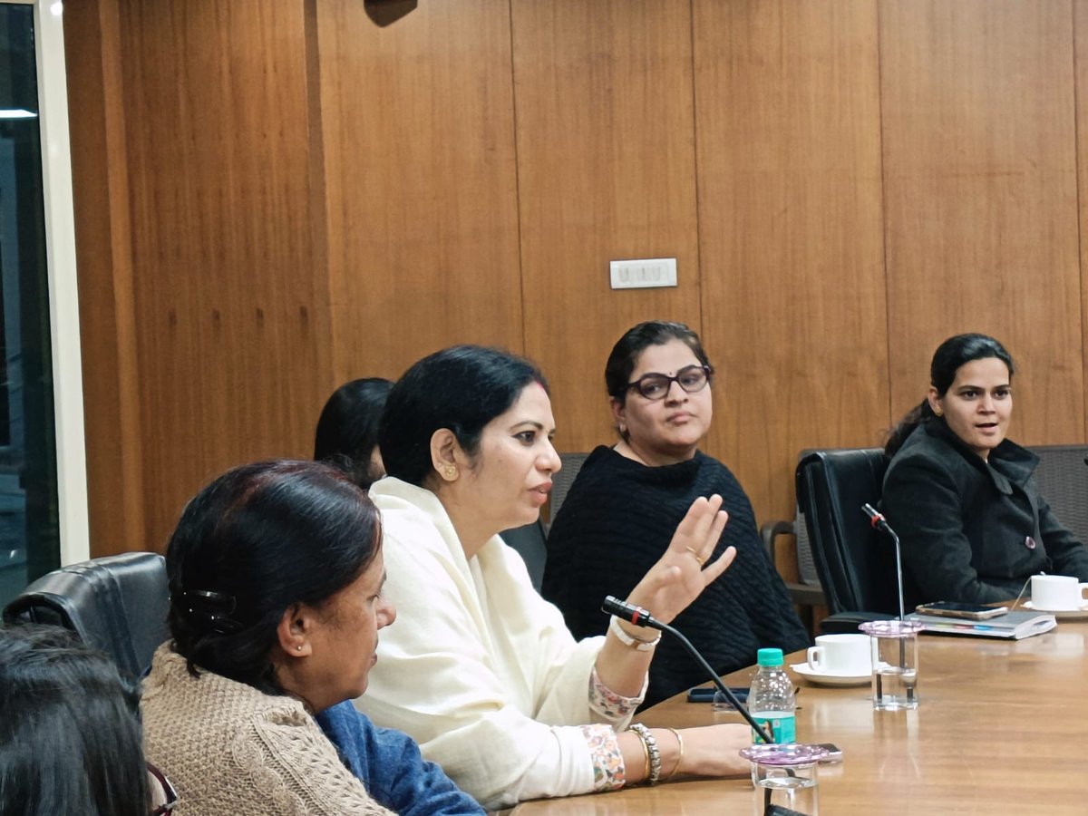 moesgoi's tweet image. An #InteractiveWorkshop for Gender Sensitisation and Awareness was held at Prithvi Bhawan, New Delhi, on December 9, 2024. Chaired by Dr Vandana Chaudhary, Scientist G and Presiding Officer of the Internal Complaints Committee, Ministry of Earth Sciences, the session brought…