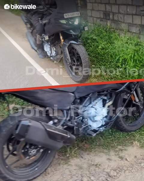BikeWale's tweet photo. The upcoming TVS 300cc adventure bike has been spied testing in India. The motorcycle was seen wearing heavy camouflage to mask its details. Although unconfirmed, the upcoming ADV could be called the TVS Apache RTX 300.
#tvs #apachertx300 #tvsapachertx300 #bwnews #bikes https://t.co/gunLtacE25