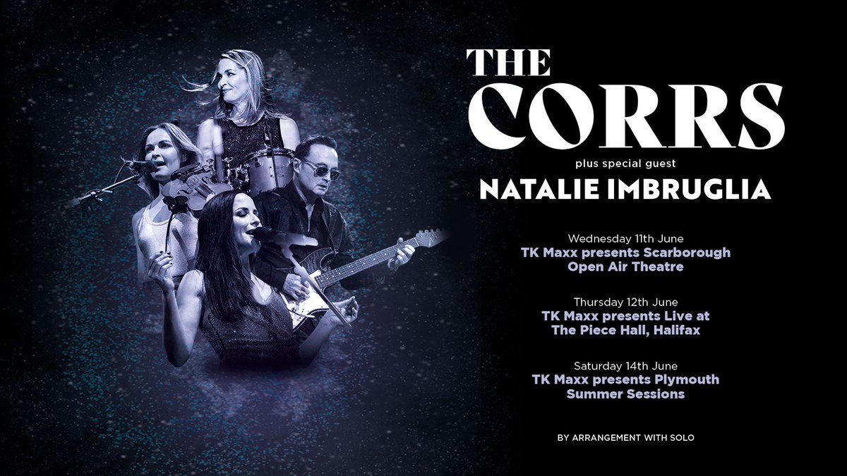 PRESALE ACCESS🔥 Get early access to The Corrs summer 2025 outdoor shows, with special guest Natalie Imbruglia.

🎟️Presale happening now >> bit.ly/49xyvX4

<a href="/corrsofficial/">The Corrs Official</a> <a href="/natimbruglia/">natalie imbruglia</a>