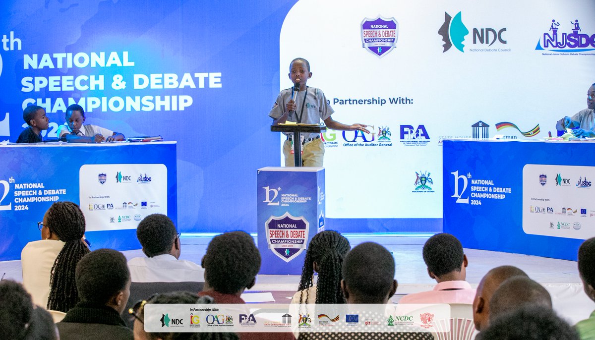 NDCUganda's tweet photo. #12thNSDC #4thNJSDC #DebateUG https://t.co/LxxkLyzQWa