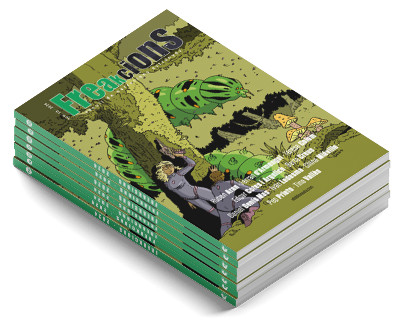 ElBiblionauta's tweet image. Els gironins ja poden trobar a la @22Comics l'últim #Freakcions al mòdic preu de 5 euros.

L'epitafi d'una publicació de referència del fantàstic en català, amb 10 relats estranys, que tanquen una etapa única per a aquesta casa.

#Girona