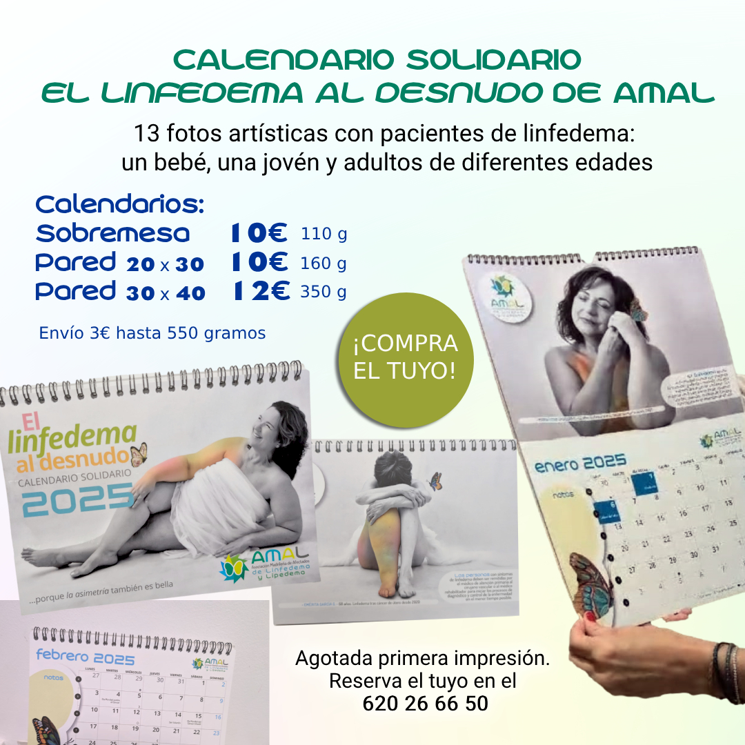 Gracias por el apoyo, la primera impresión ya se agotó pero tenemos una nueva tirada en imprenta. Reserva tu calendario solidario #Ellinfedemaaldesnudo al teléfono 620 26 66 50