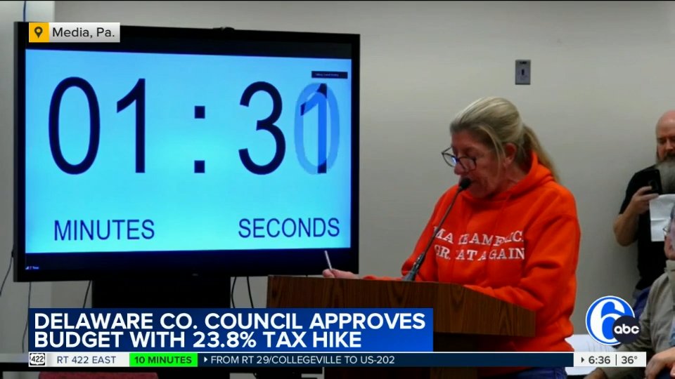 patriotwomanQ's tweet image. @realDonaldTrump @DanScavino @elonmusk @VivekGRamaswamy when you stand up against commie tyrants in the county council! We need @DOGE
in Delaware County, PA
