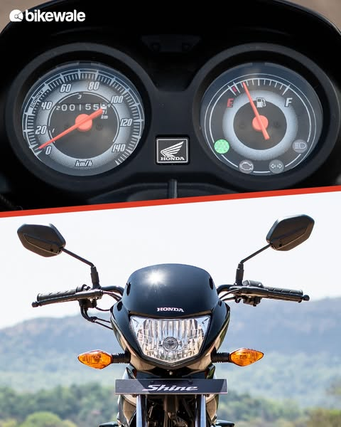 BikeWale's tweet photo. The #Honda #Shine100 competes in a segment dominated by Hero Splendor. That's why the bike gets a 100cc refined fuel-efficient engine, accessible seat height and bare-minimum features.
#honda #shine100 #hondashine100 #hondaindia #bwphotos #bikes #motorcycles #bikeupdates https://t.co/1Po5EwRwSs