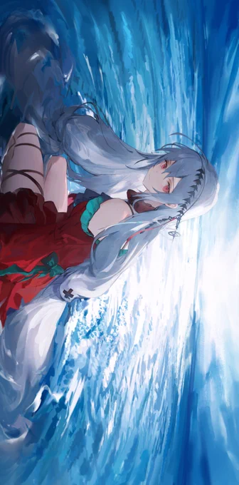 #今年も残りわずかなので今年一番伸びた絵を貼る 濁心スカジでした~~ 