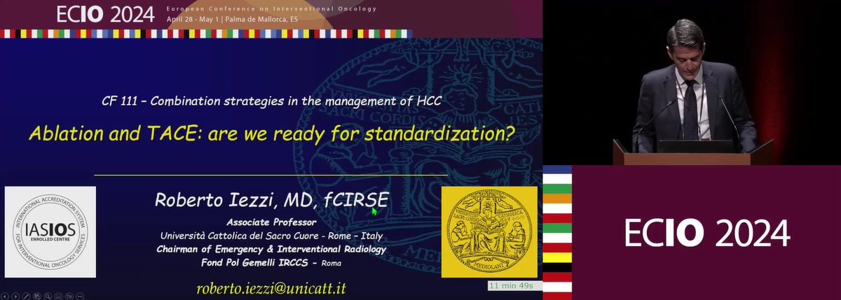 CIRSE European Trainee Forum (@etf_irtrainees) on Twitter photo #ETFtakeover with Ignacio González de la Huebra
Listen to this interesting talk of Dr. Lezzi about ablation and #TACE. Are we ready for standardization?
library.cirse.org/ecio2024/crs/1…
<a href="/HuebraRx/">Nacho González de la Huebra</a> <a href="/cirsesociety/">CIRSE</a> <a href="/SERVEISoc/">SERVEI - Radiología Vascular Intervencionista</a> #ETFtakeover with Ignacio González de la Huebra
Listen to this interesting talk of Dr. Lezzi about ablation and #TACE. Are we ready for standardization?
library.cirse.org/ecio2024/crs/1…
<a href="/HuebraRx/">Nacho González de la Huebra</a> <a href="/cirsesociety/">CIRSE</a> <a href="/SERVEISoc/">SERVEI - Radiología Vascular Intervencionista</a>