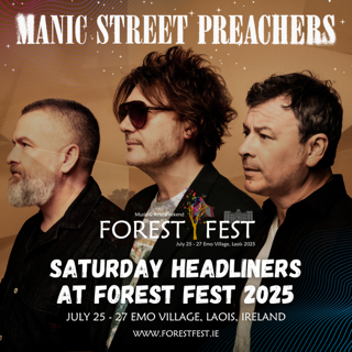 Manic Street Preachers (@manics) on Twitter photo Manic Street Preachers will headline <a href="/forest_fest/">Forest Fest</a> in the picturesque Laois village of Emo, Ireland, on Saturday July 26th 2025.
Tickets are on sale now at: forestfest.ie/tickets/ Manic Street Preachers will headline <a href="/forest_fest/">Forest Fest</a> in the picturesque Laois village of Emo, Ireland, on Saturday July 26th 2025.
Tickets are on sale now at: forestfest.ie/tickets/