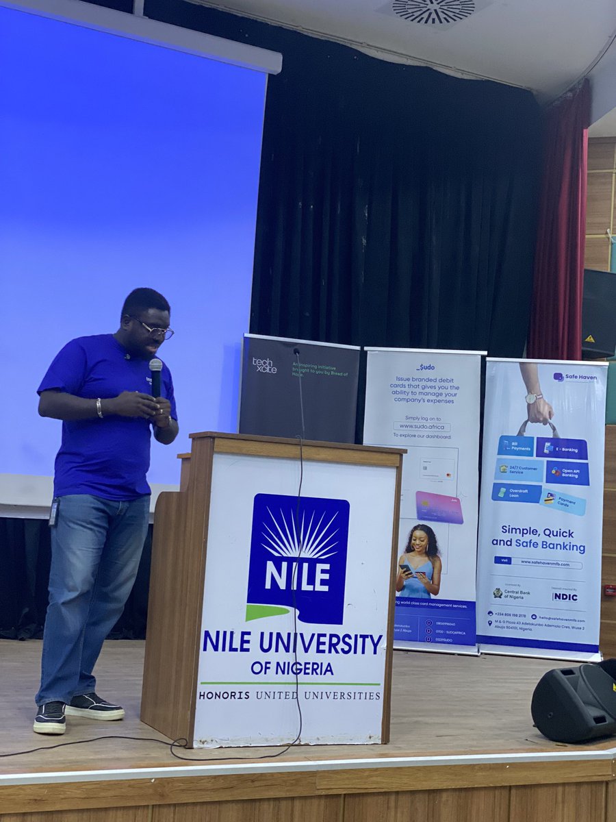 SafeHavenBank's tweet image. It was an honor to be a part of the life-changing event yesterday #techxcite2024. An event centered on “Exploring the World of Technology and How it Changes our Lives”
Thank you @Techxciteng for giving us the platform to impact young minds.
#techxcite2024