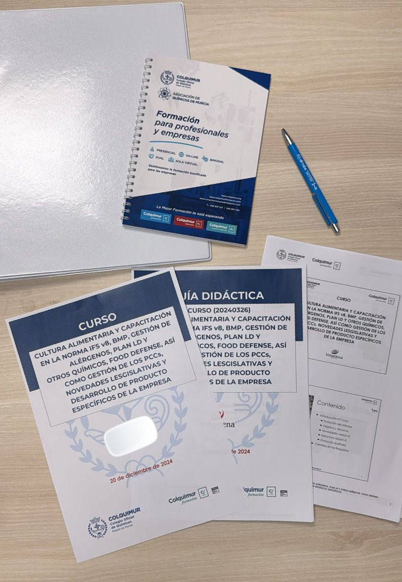 COLQUIMUR's tweet image. 🔒 Seguridad alimentaria y formación continua 🚀

Dos empresas comprometidas con la excelencia han invertido en la formación de sus trabajadores en Seguridad Alimentaria.🔋
👉 Invierte en talento, contacta con nosotros.

#Colquimur #colquimurformación #trabajo