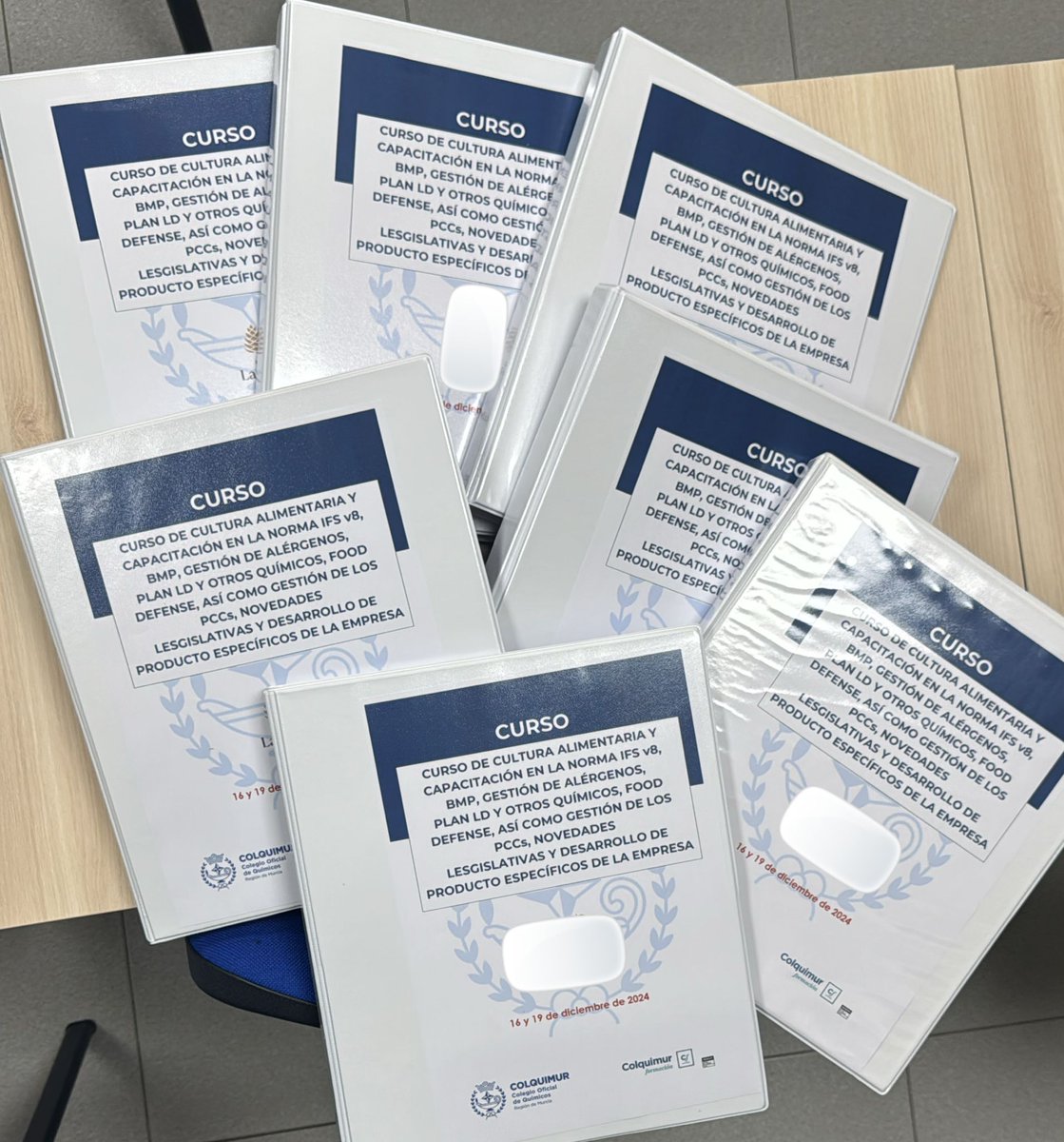 COLQUIMUR's tweet image. 🔒 Seguridad alimentaria y formación continua 🚀

Dos empresas comprometidas con la excelencia han invertido en la formación de sus trabajadores en Seguridad Alimentaria.🔋
👉 Invierte en talento, contacta con nosotros.

#Colquimur #colquimurformación #trabajo