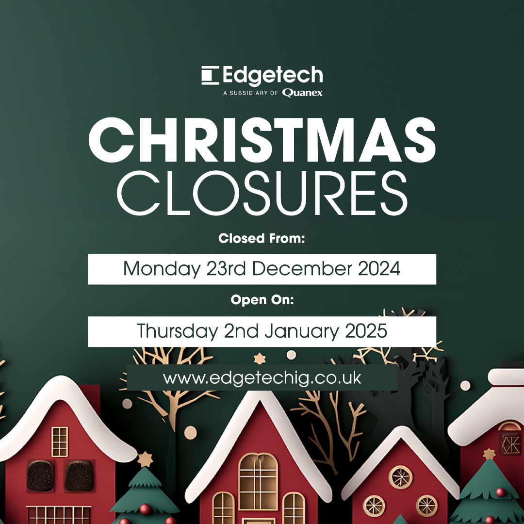 Edgetech (@edgetechuk) on Twitter photo 🎄 Please note that Edgetech UK will be closed for the holidays during the following dates:
đź“… Closed: Monday 23rd December 2024
đź•— Re-opening: Thursday 2nd January 2025
For further enquiries please contact us:
Tel: +44 02476 639931
Email: ukenquiries@edgetechig.com 🎄 Please note that Edgetech UK will be closed for the holidays during the following dates:
đź“… Closed: Monday 23rd December 2024
đź•— Re-opening: Thursday 2nd January 2025
For further enquiries please contact us:
Tel: +44 02476 639931
Email: ukenquiries@edgetechig.com