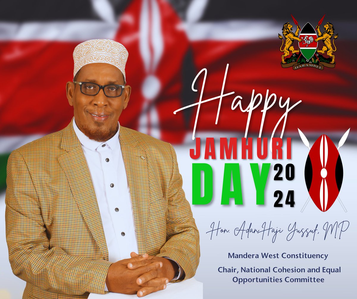 Hon. Adan Haji Yussuf, CBS (@honadanhaji) on Twitter photo 