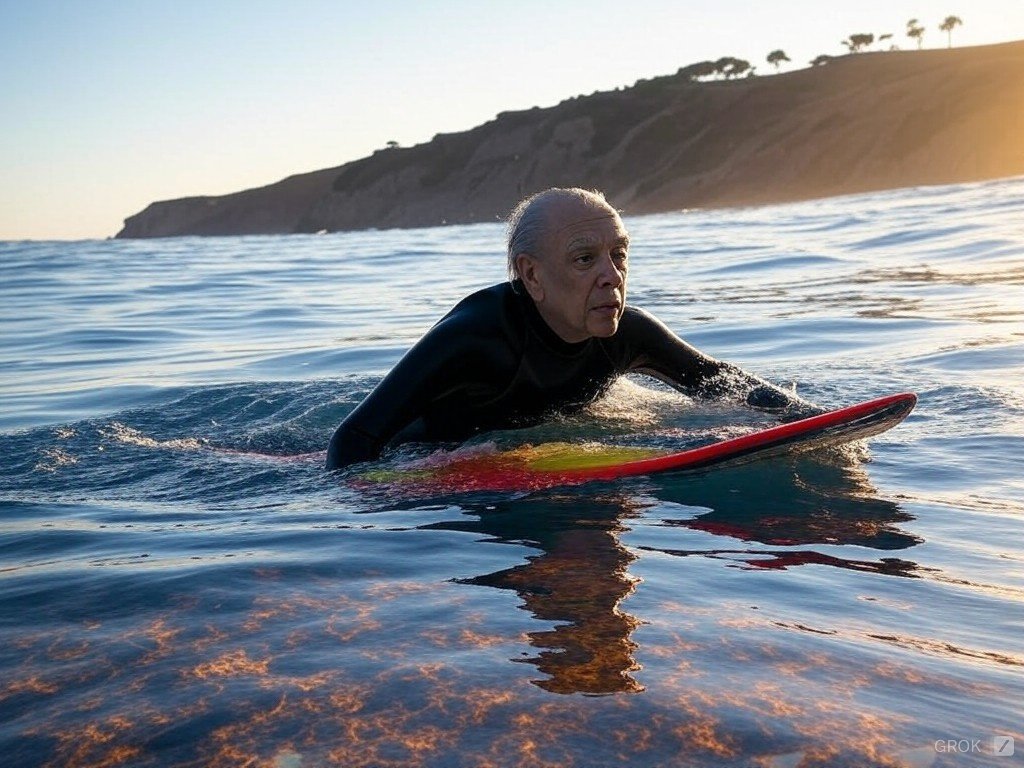 Borges haciendo surf <a href="/BorgesJorgeL/">Borges, Jorge Luis</a> 
#GROK IA DE TWITTER