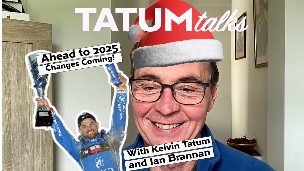 British Speedway legend <a href="/Kelvin_Tatum/">Kelvin Tatum MBE</a> has emerged from his winter hibernation to give his views on <a href="/SpeedwayGP/">FIM Speedway Grand Prix</a> and <a href="/SpeedwayGB/">Official British Speedway</a> in 2025 - Watch / Listen &amp; don't forget to subscribe too!
YouTube: youtube.com/watch?v=wj6yOs… 
Podcast: pod.fo/e/28fda3