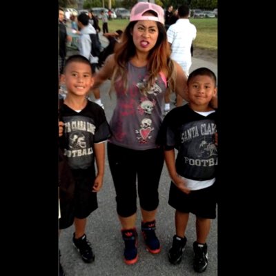 AigaVibe's tweet photo. My boys at 6 &amp; 7. #mommaisarideordie lol #NewProfilePic #AmosTalalele #75 #GodsPlan https://t.co/o4HuJ81kY3