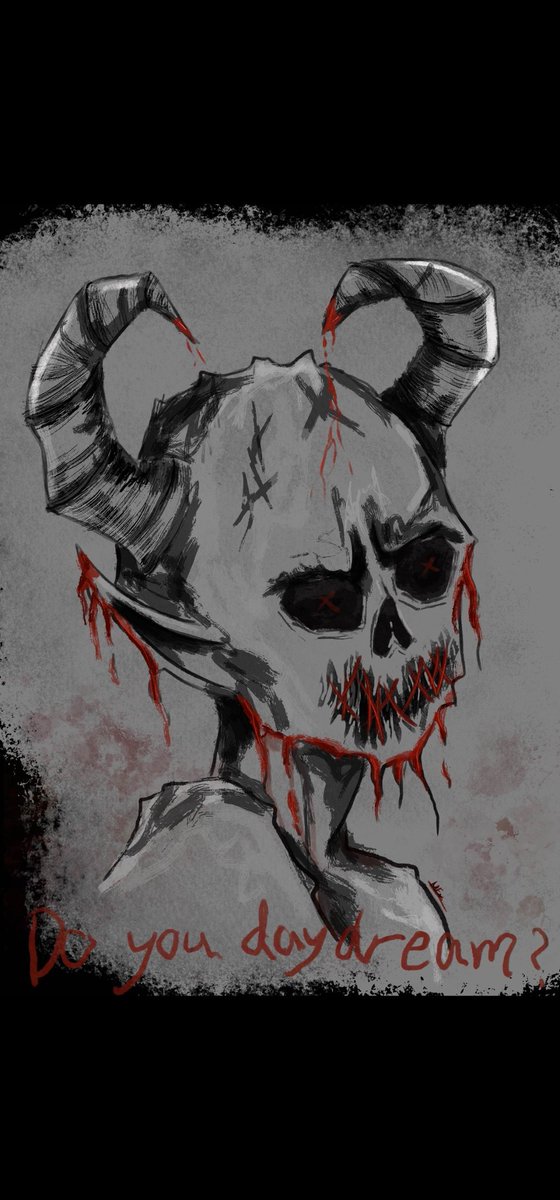 LostPandan's tweet photo. Now this is something different from what
hormally post, but it was very fun to draw. Look out for similar characters/drawings is the future, I might be working on something..👀 

#art #procreate #procreateart #digitalartwork #scary https://t.co/9go1z2QkH1