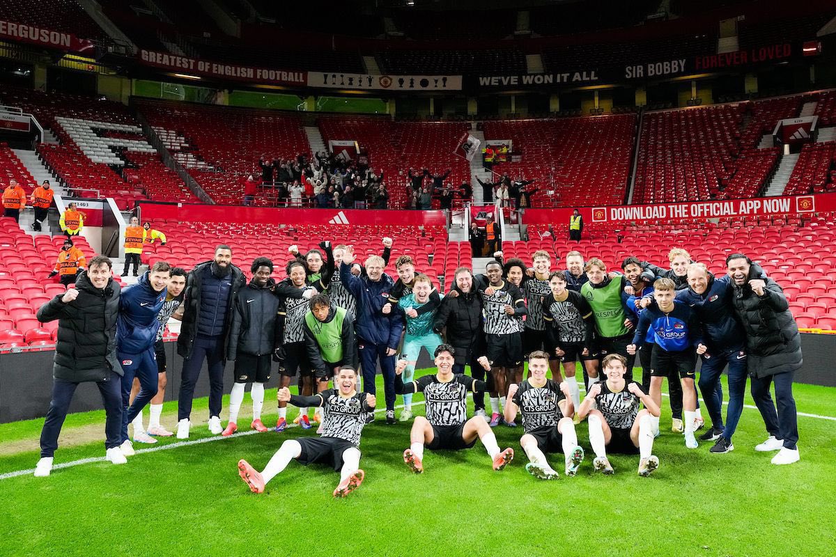 The intensity, personality and mentality these guys show is impressive! I couldn't be more proud! You guys are absolutely amazing! The UEFA Youth League continues …💫