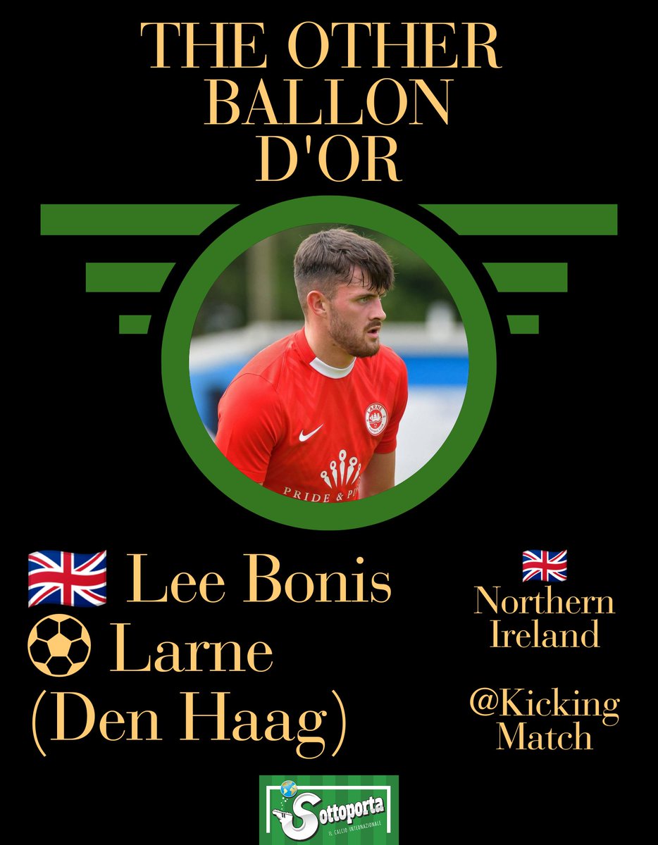 🏆 THE OTHER BALLON D'OR

DAY 7
🇬🇧 Northern Ireland
<a href="/KickingMatch/">Kicking Match: An Irish League Podcast</a>
📌 Lee Bonis

25 year old striker helped fire Northern Irish Champions Larne  to their second top flight title in as many years. Becoming only the 2nd team outside of Belfast to claim the prize this side of the