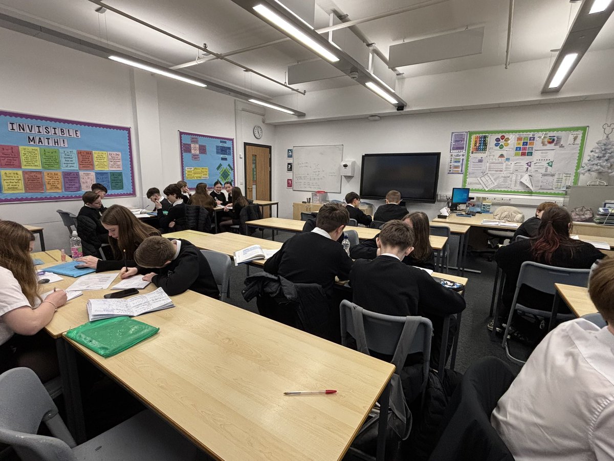 ClydeviewMaths's tweet photo. Today we are tackling real-world challenges with a focus on statistics and number work! 💡📊 Students are diving into engaging tasks that sharpen their skills and boost critical thinking. #Problemsolvingschool #Nrich #ClydeviewSkills @clydeview_a https://t.co/OMaVqtx817