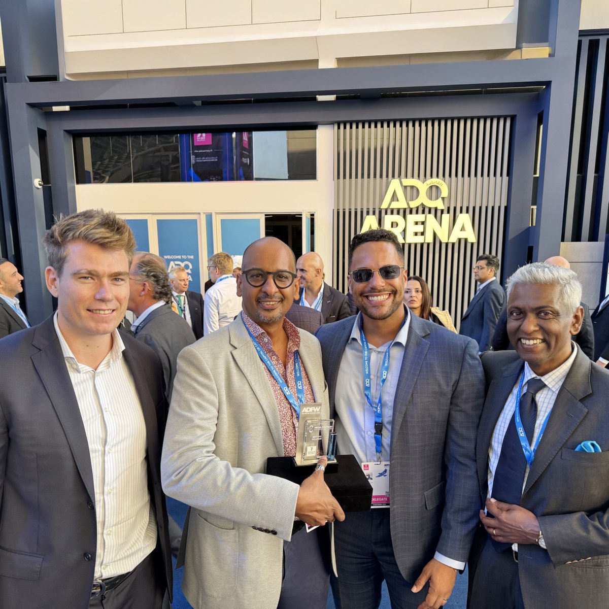 Uqudo1's tweet photo. 🏆𝘂𝗾𝘂𝗱𝗼 has been recognized as 𝗕𝗲𝘀𝘁 𝗞𝗬𝗖 𝗦𝗼𝗹𝘂𝘁𝗶𝗼𝗻 by the @ADGlobalMarket &amp; @TheMENAFintech

This is just the start, we're committed to transforming #KYC and shaping the future of identity verification 🚀

#ADFW2024 #FintechLeadership #trust #digitalidentity https://t.co/by3noJ5UUn