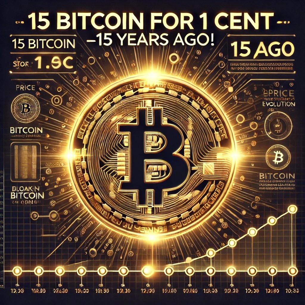 omarbadr0080's tweet photo. π‘ Fun Fact: The Price of Time!
15 years ago, 1 cent could buy you 15 #Bitcoin! β¨
Imagine the value todayβhow far has crypto come? ππ
#Bitcoin #CryptoHistory #BTC #CryptoFunFacts #Blockchain https://t.co/DZCZDo6J9s