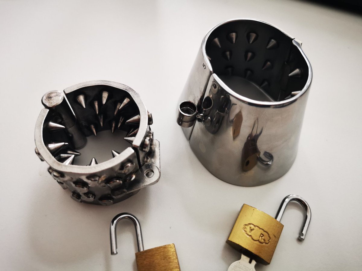 MikeBondage's tweet photo. If you like #pain and #chastity and  #bdsm you should try this 😈 https://t.co/xc39y8nzVE