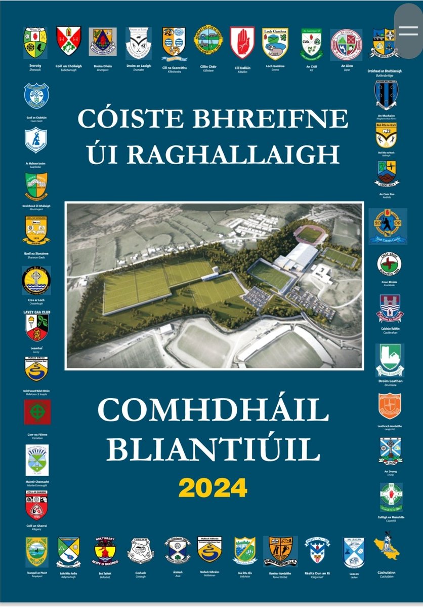 CavanCoBoardGaa's tweet photo. @CavanCoBoardGaa convention 2024 takes place this evening and is hosted by @LaraghUnitedGAA in  Stradone Community Hall @ 7:00pm.
Thank you to @LaraghUnitedGAA
for hosting convention and for all of their preparations. https://t.co/1ysqgygYp6