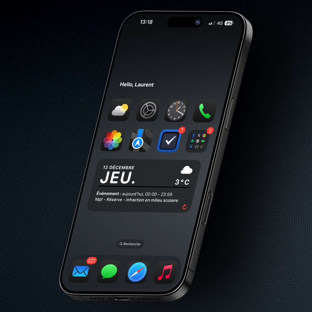 Zooropalg's tweet image. Today ✌🏻 
#iOS182