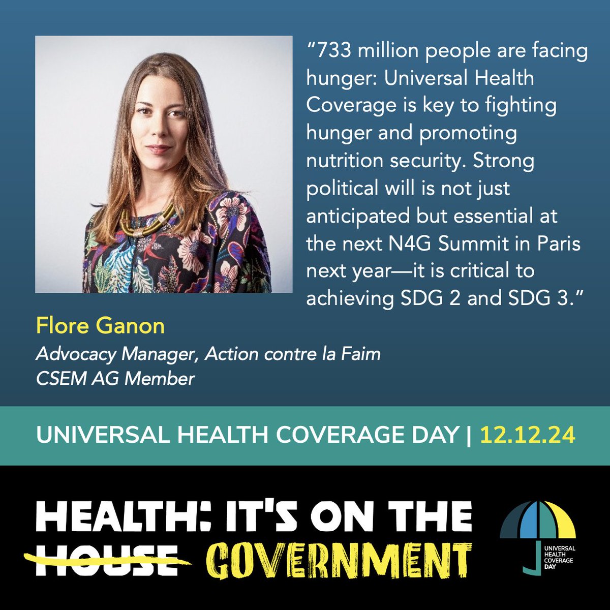 CSEM (UHC2030 Civil Society Engagement Mechanism) tweet media