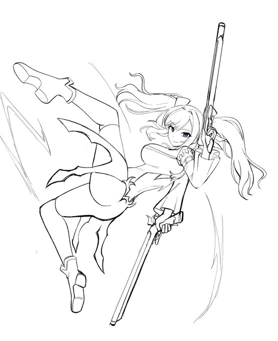 下の手がデカすぎる気がしたので修正。
全力の攻撃をあっさり躱されて
「それが攻撃のつもり?」とか煽られて
このまま蹴られたいよね 