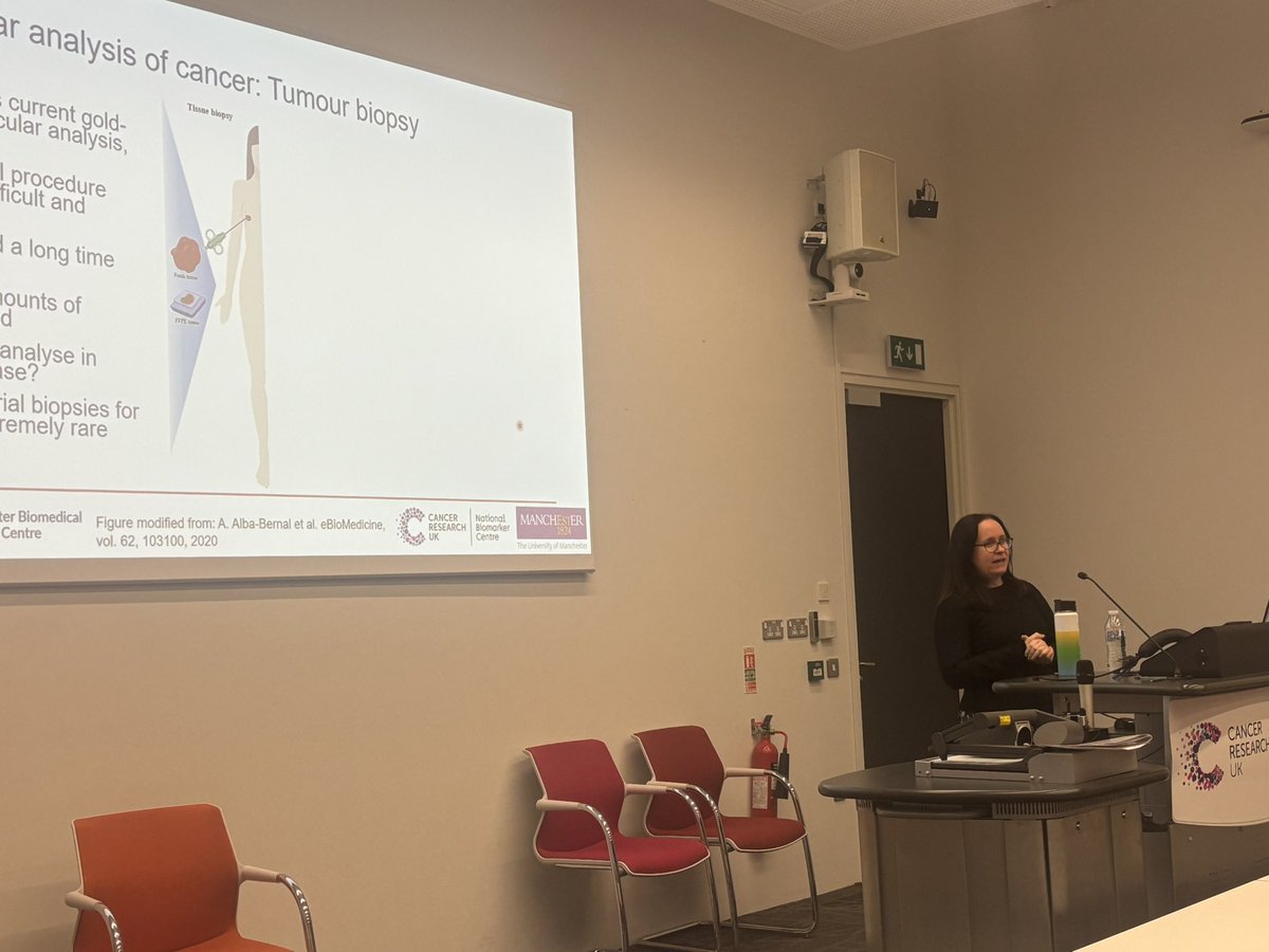 Emma Thorpe (@ethorpe76) on Twitter photo Alex Clipson opens the Liquid Biopsy session <a href="/ManchesterBRC/">NIHR Manchester Biomedical Research Centre</a> #cancercluster #labskillshare Alex Clipson opens the Liquid Biopsy session <a href="/ManchesterBRC/">NIHR Manchester Biomedical Research Centre</a> #cancercluster #labskillshare