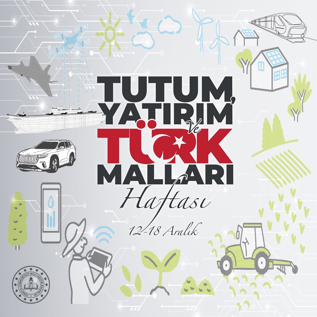 “‘Yerli’ İse Yeriz, ‘Millî’ İse Varız” 🇹🇷

Millî kalkınmanın temeli yerli üretim, bilinçli tüketimdir.

Yerli ürünler tercih edilerek millî üretimin desteklenmesi ve tasarruf alışkanlığımızın artırılması için mükemmel bir fırsat sunan Tutum, Yatırım ve Türk Malları Haftası’nda