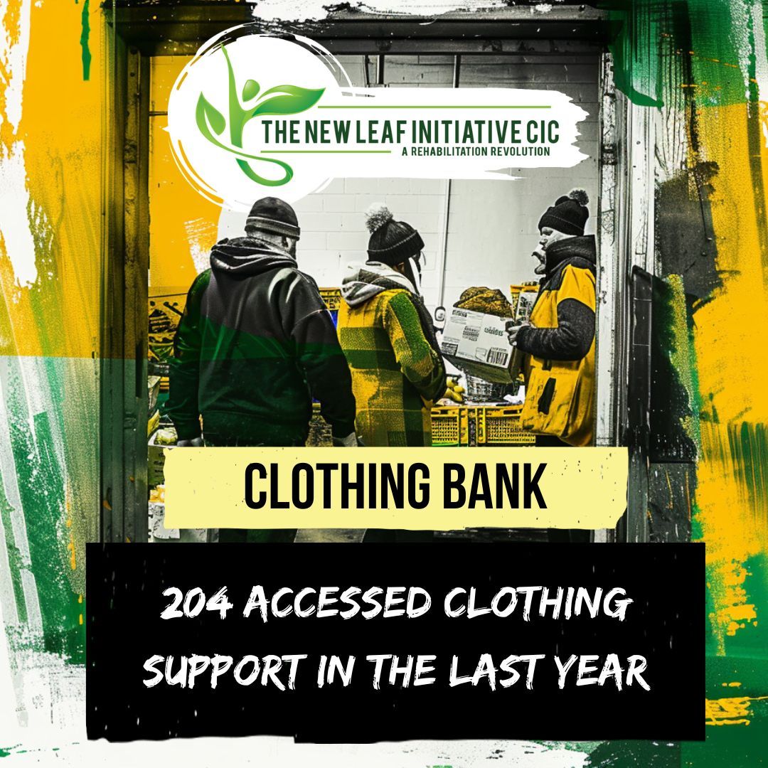🎉 Huge thanks to everyone who has supported our Clothing Bank so far.

🧥👗 But the need is still great. Get in touch to drop off your donations!

#ClothingBank #DonateForChange #CommunitySupport #EmpowermentThroughGiving #NewLeafInitiative