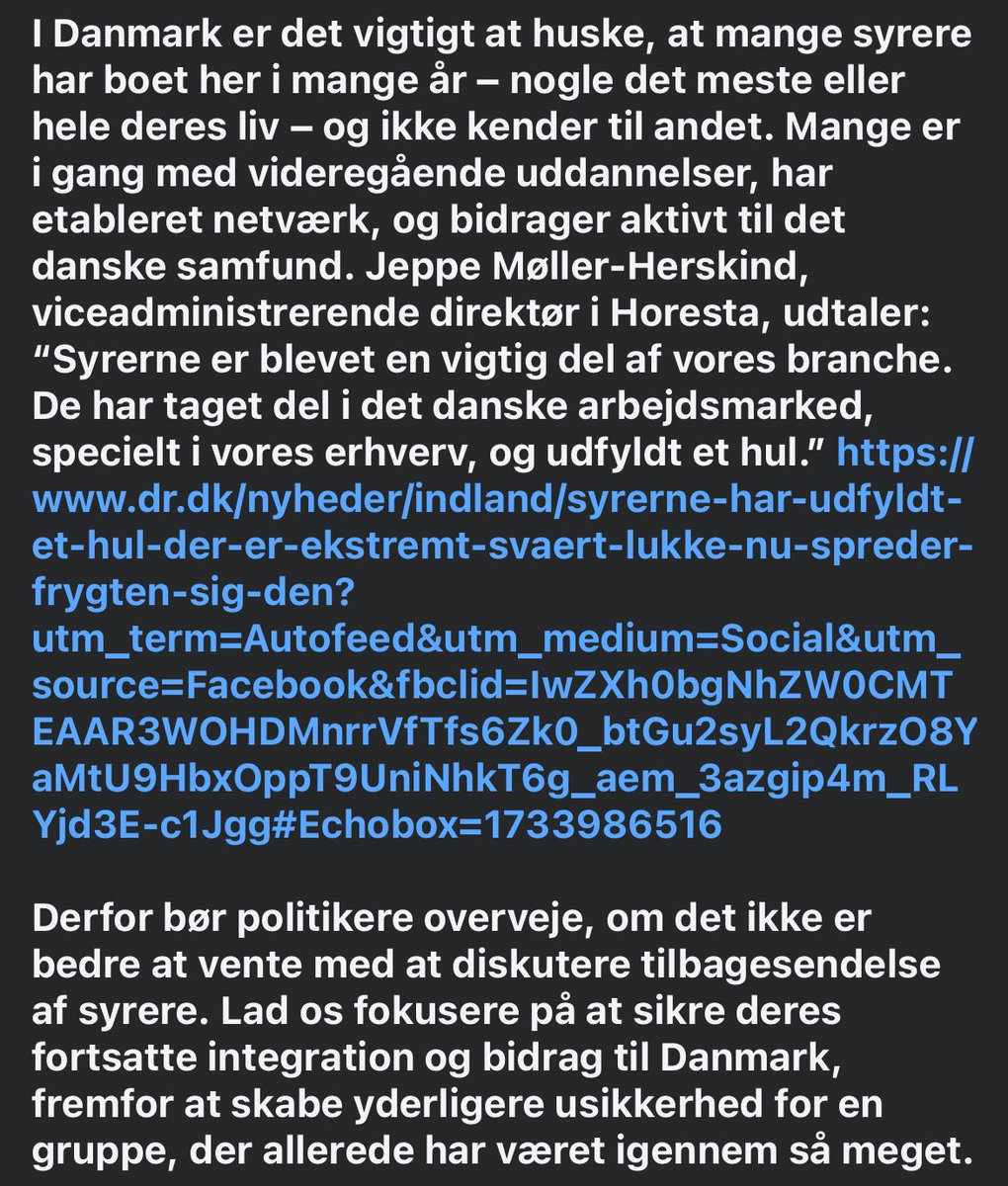 MahmoudSuhil's tweet image. De seneste dage er jeg blevet kontaktet af flere journalister, der leder efter syrere, som muligvis skal sendes tilbage til Syrien. Læs mere👇🏼#dkpol