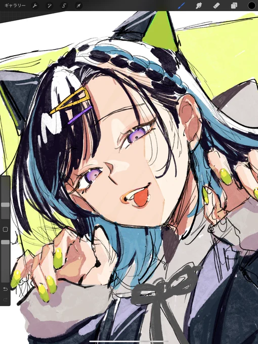 創作の子オリジナルのお絵描き楽しいー! 